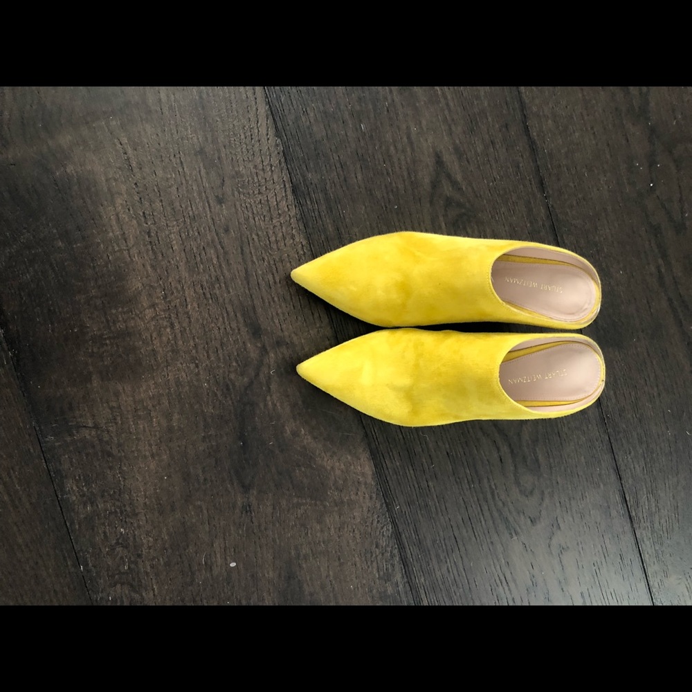 Stuart Weitzman Mira Mules 60mm heel